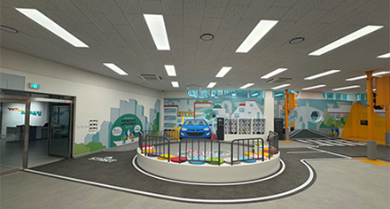 어린이 교통교육장 전경